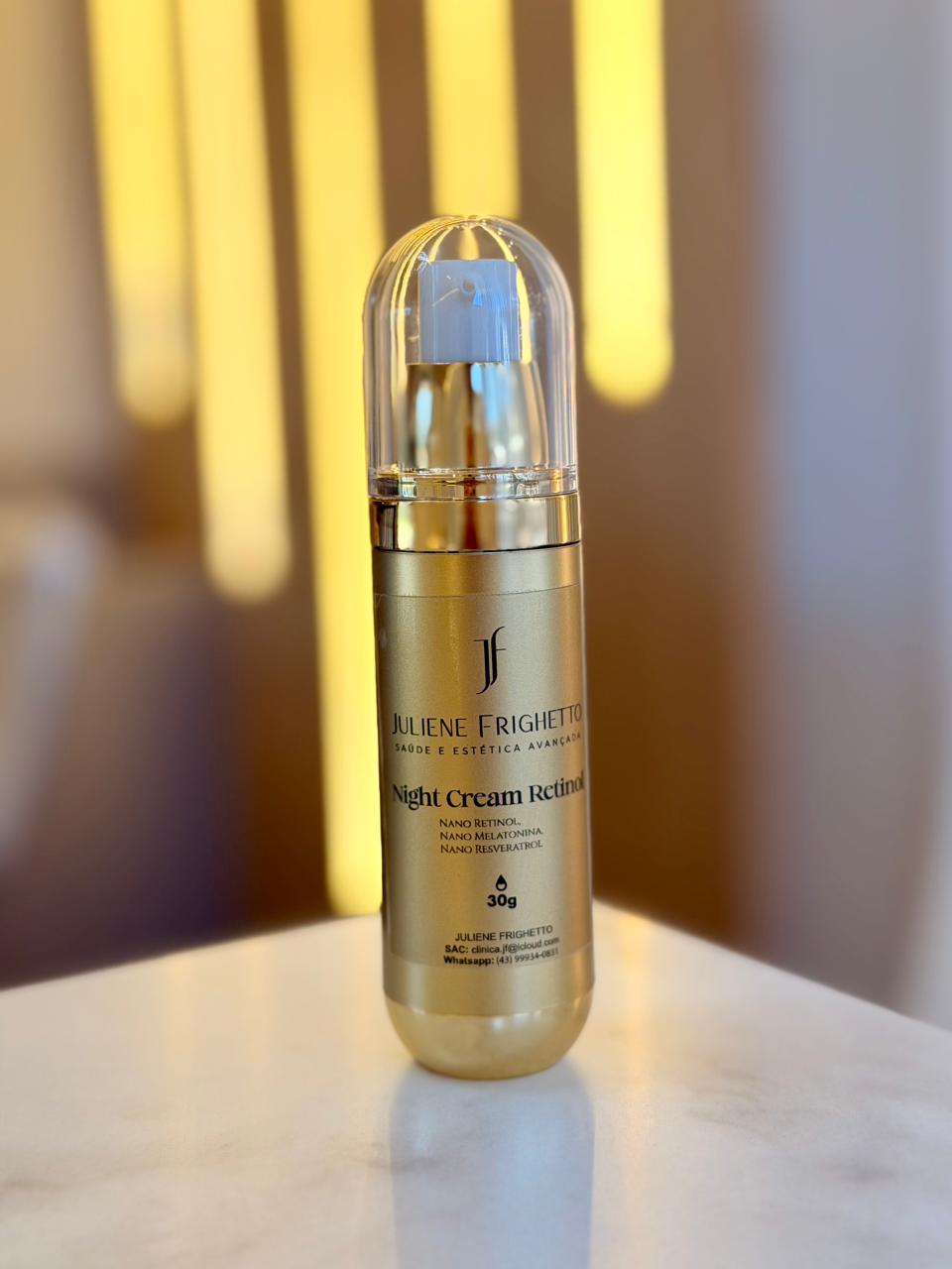 JF Night Cream Retinol Juliene Frighetto